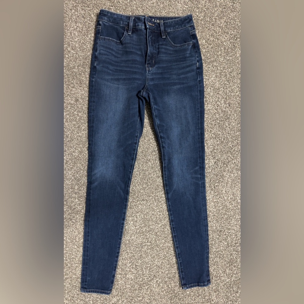 AE DREAM Dark Blue Skinny Jeans
